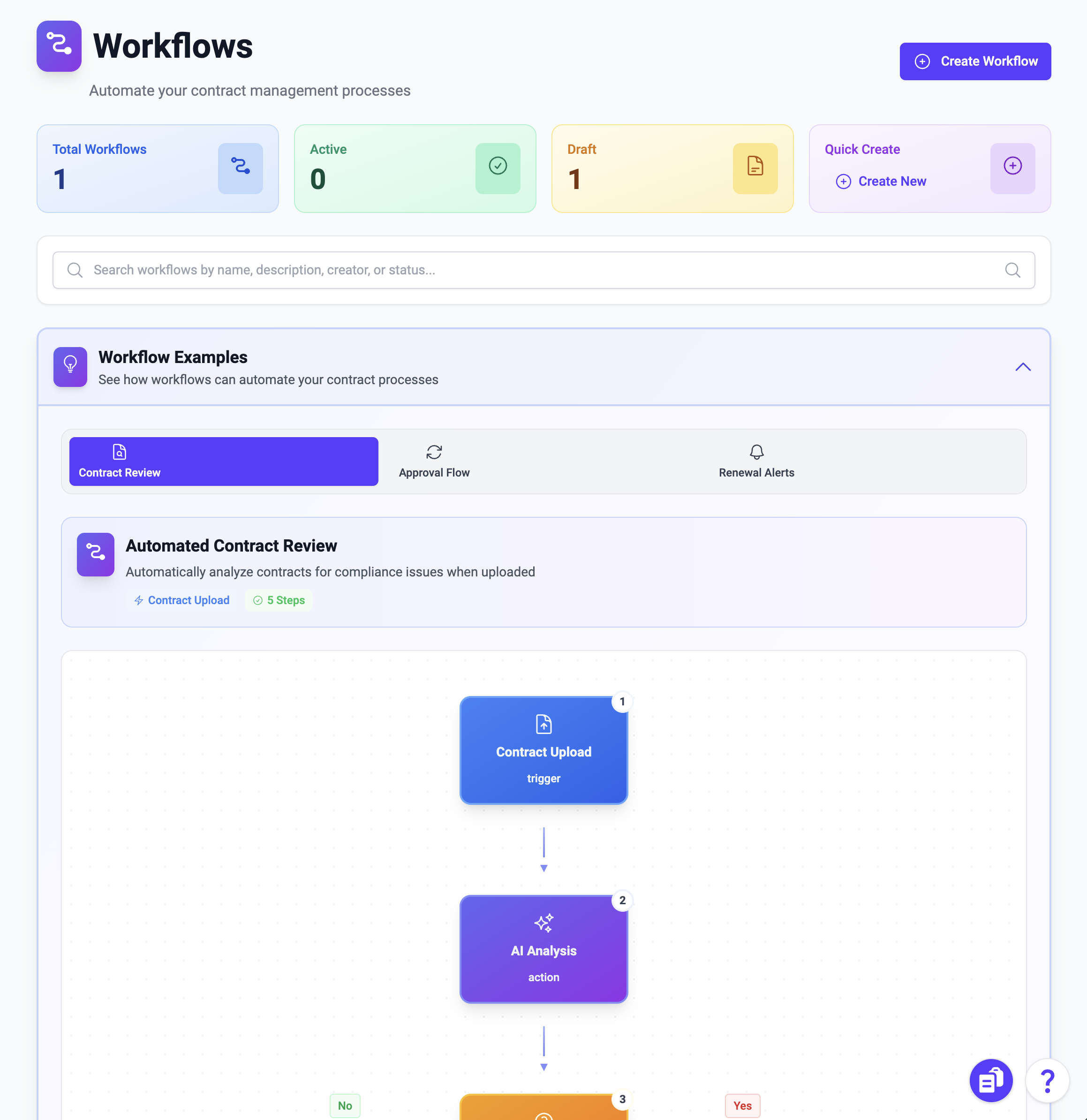 Workflows preview